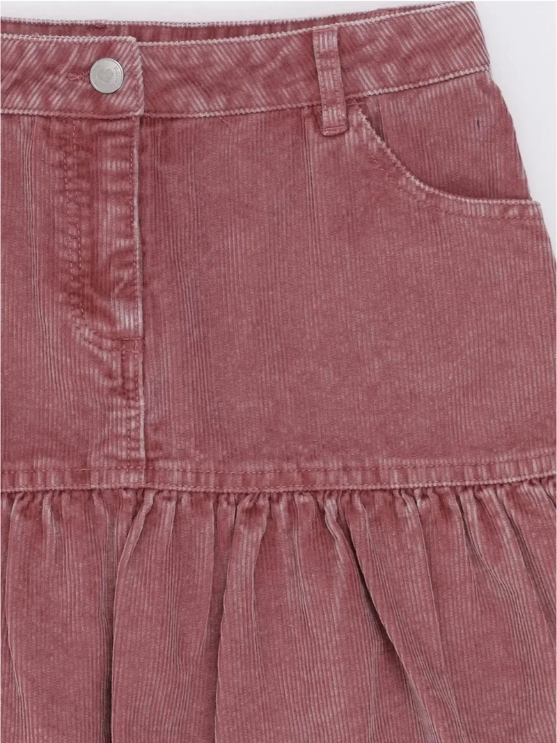 FALDA COTELE CORDUROY NIÑA HARVEST - 3