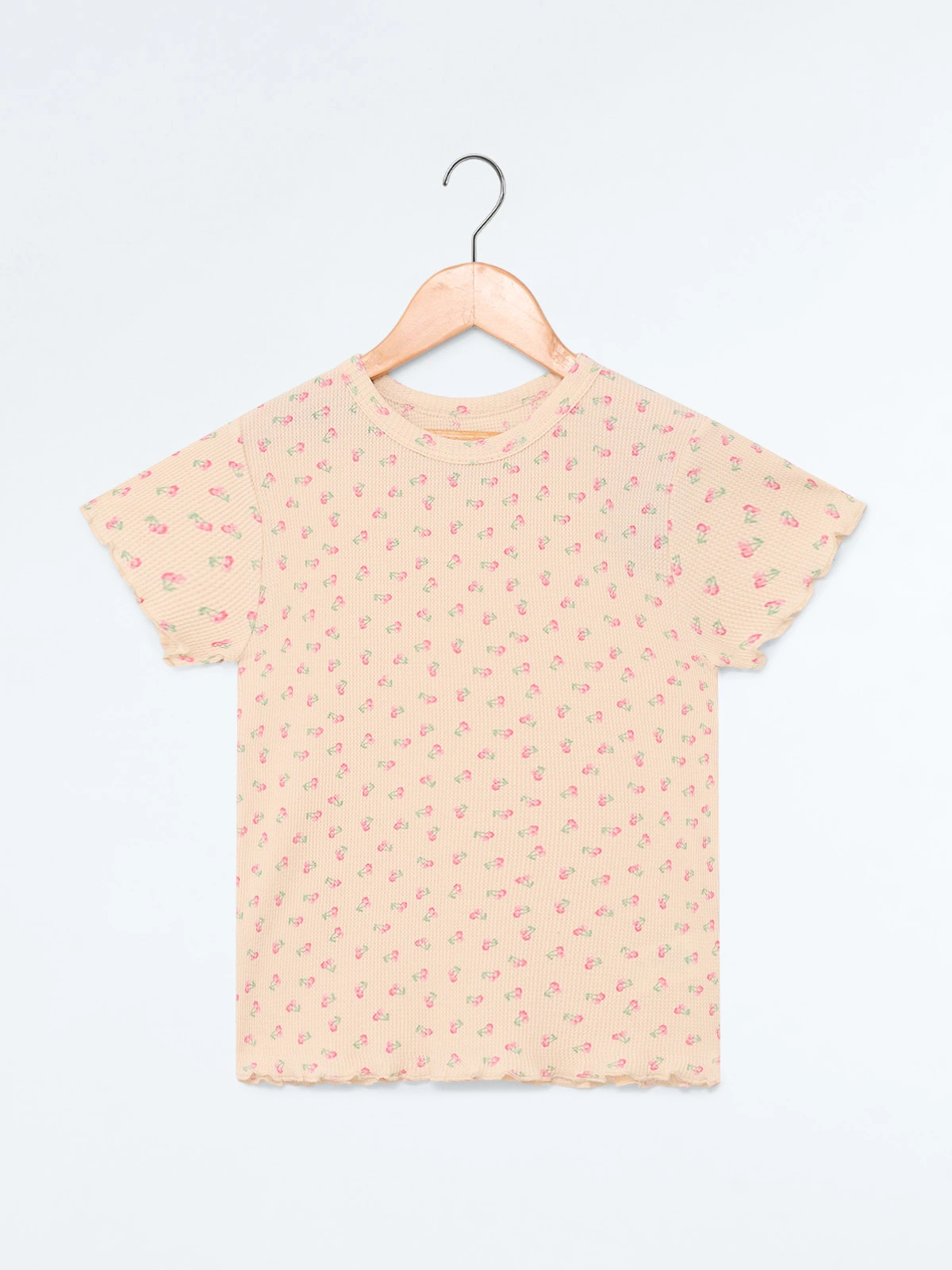 POLO MANGA CORTA ALGODÓN PRINT NIÑA HARVEST - 1