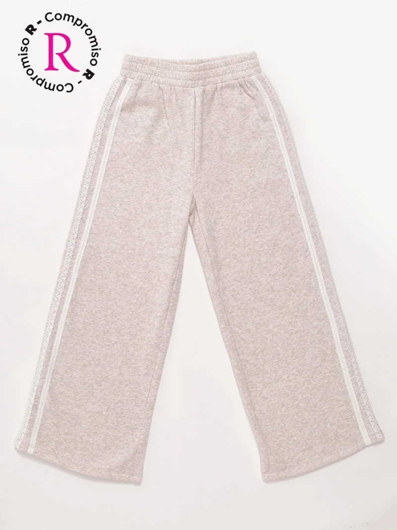PANTALÓN DE BUZO SET FRANELA NIÑA HARVEST - 1