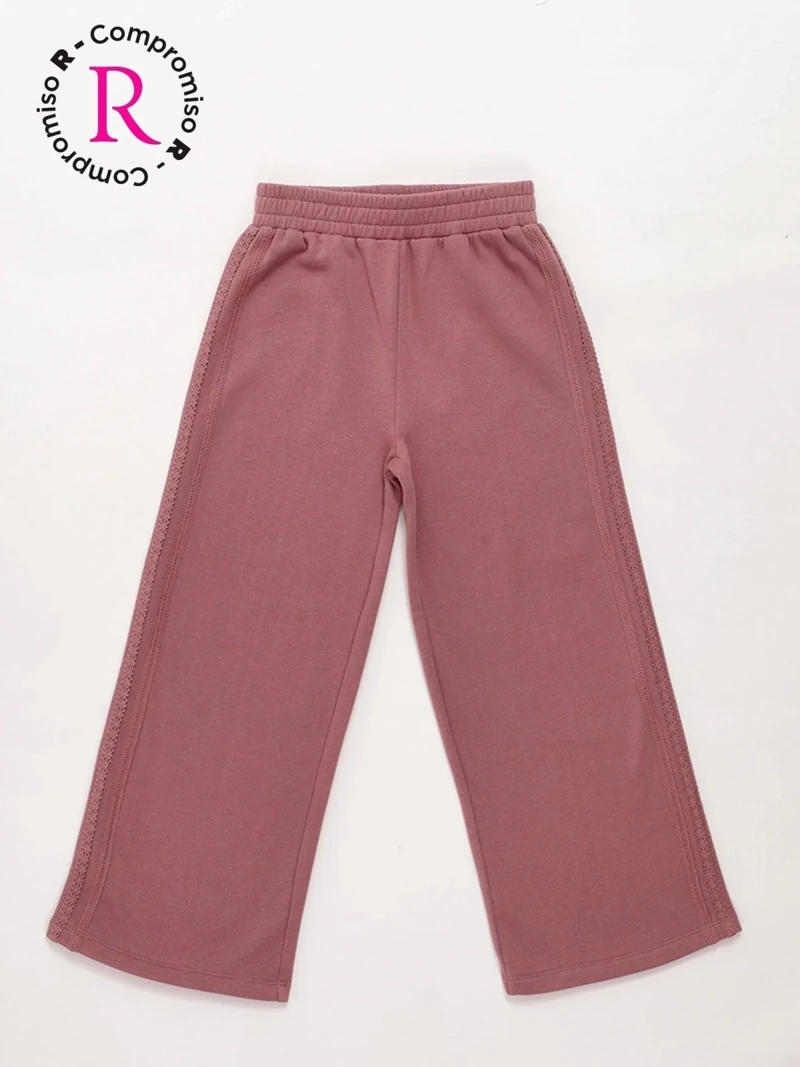 PANTALÓN DE BUZO SET FRANELA NIÑA HARVEST - 1