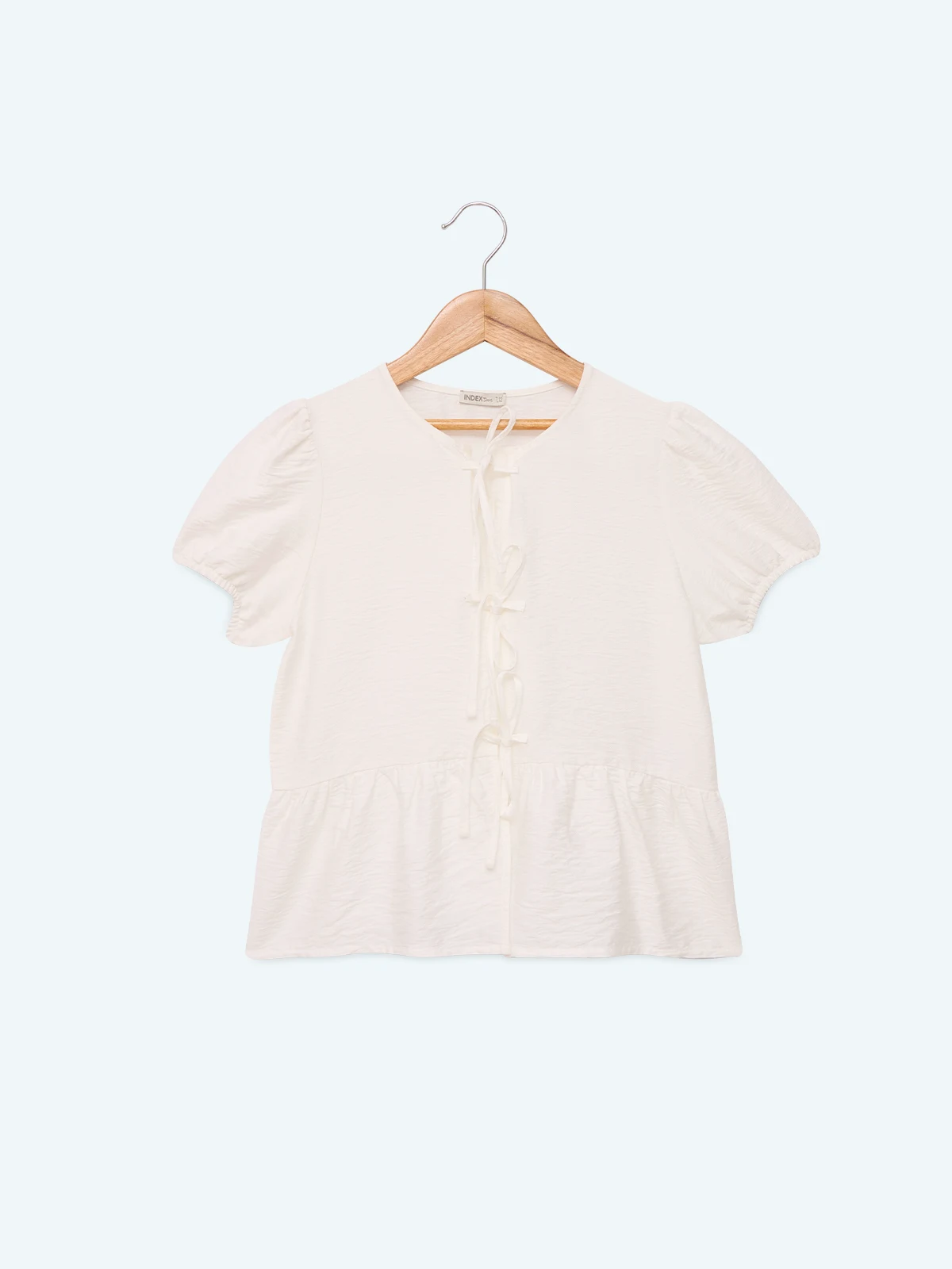 BLUSA MANGA CORTA NIÑA INDEX - 1