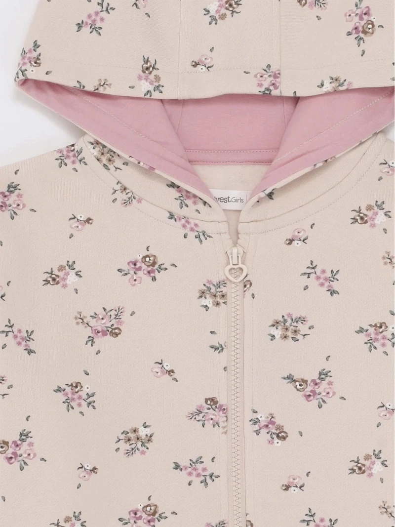 POLERA COMBO FULL PRINT FRANELA NIÑA HARVEST - 5