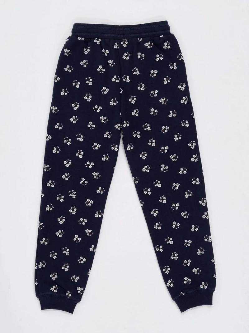 PANTALÓN DE BUZO COMBO FULL PRINT FRANELA NIÑA HARVEST - 4