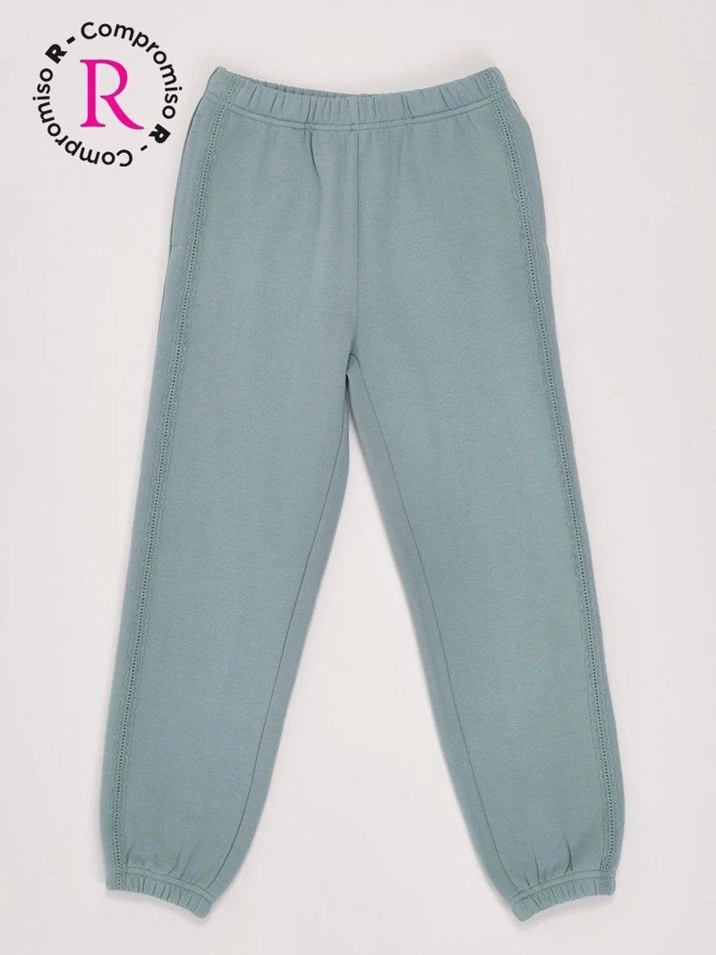 PANTALÓN DE BUZO COMBO FRANELA NIÑA HARVEST - 3