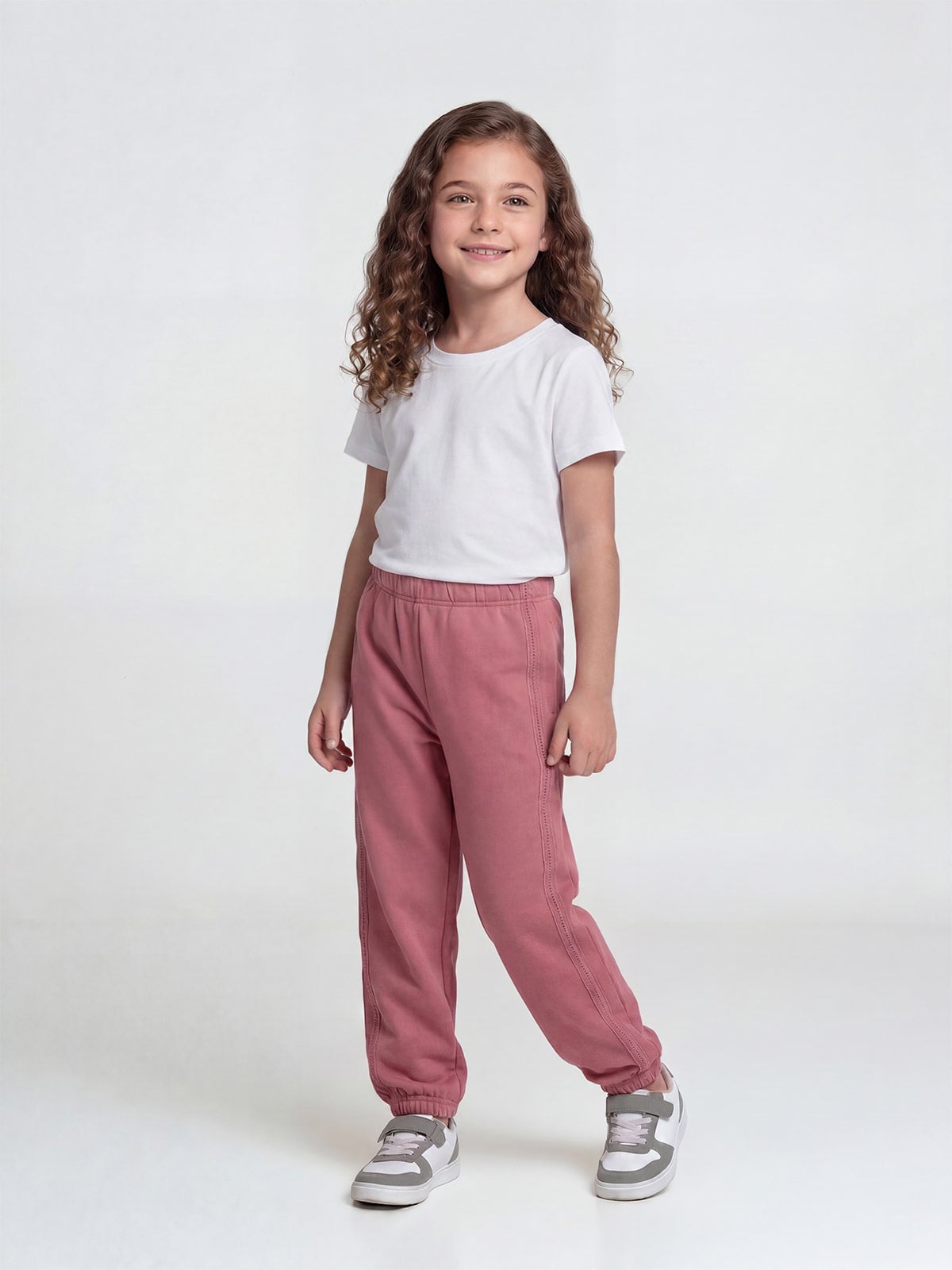 PANTALÓN DE BUZO COMBO FRANELA NIÑA HARVEST - 1