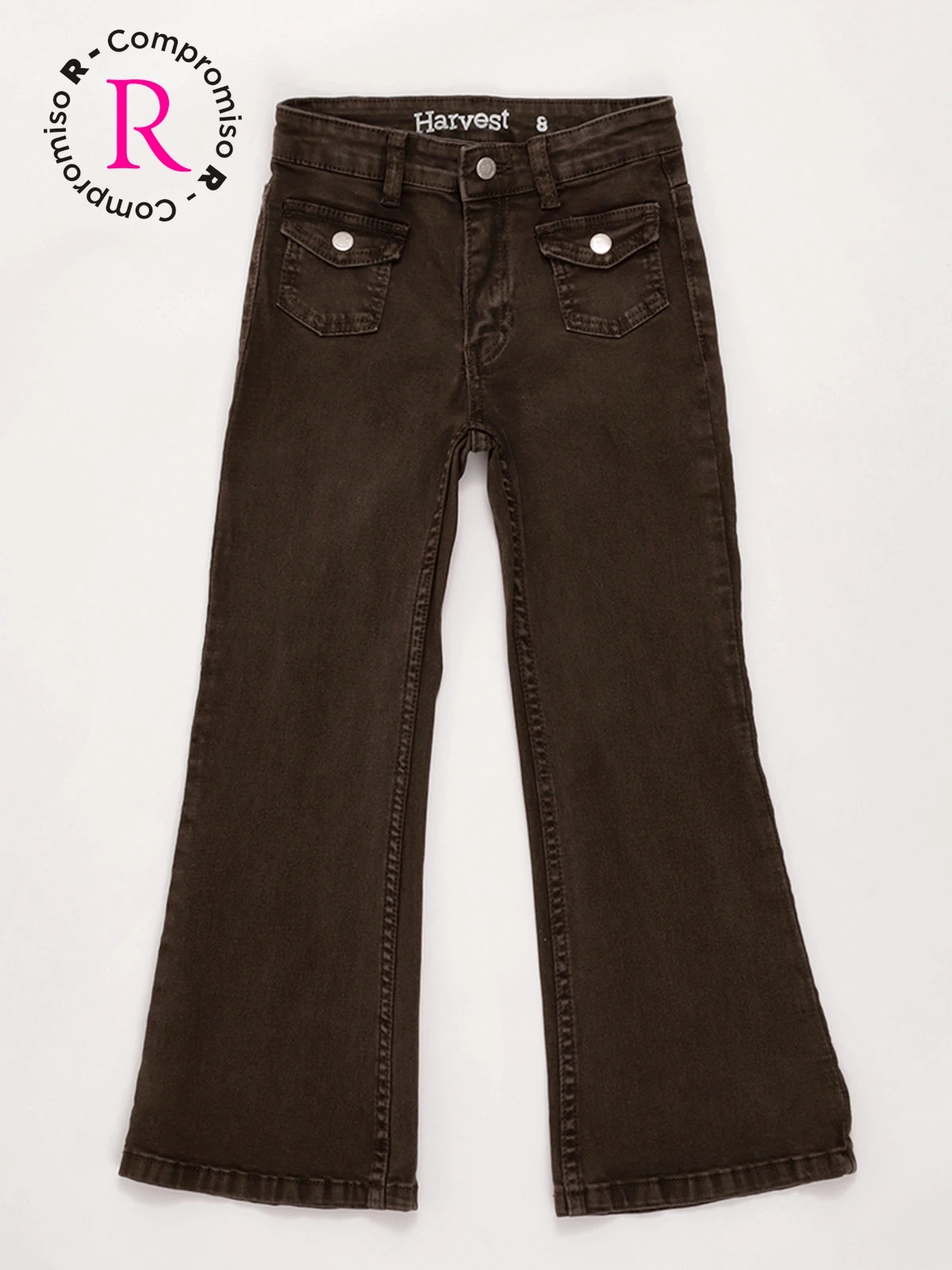 PANTALÓN STAR FLARE CHOCOLATE NIÑA HARVEST - 3