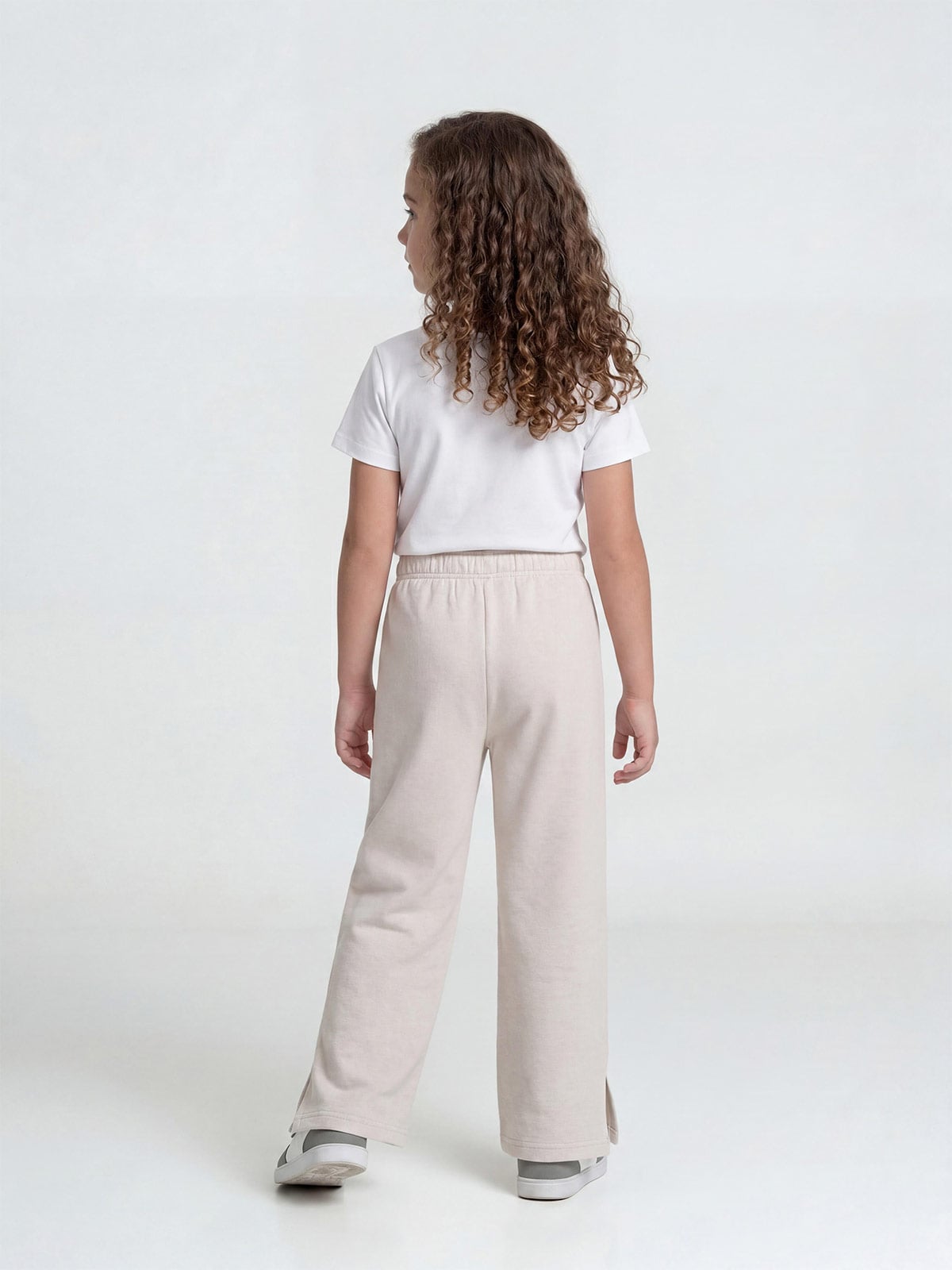 PANTALÓN DE BUZO COMBO WIDE FRANELA NIÑA HARVEST - 2