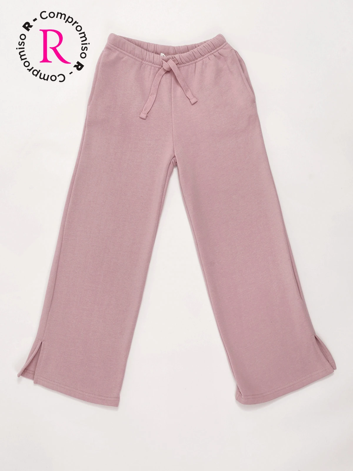 PANTALÓN DE BUZO COMBO WIDE FRANELA NIÑA HARVEST - 3