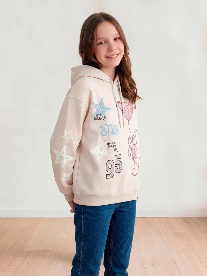 POLERA CRAFT FRANELA NIÑA INDEX - 1