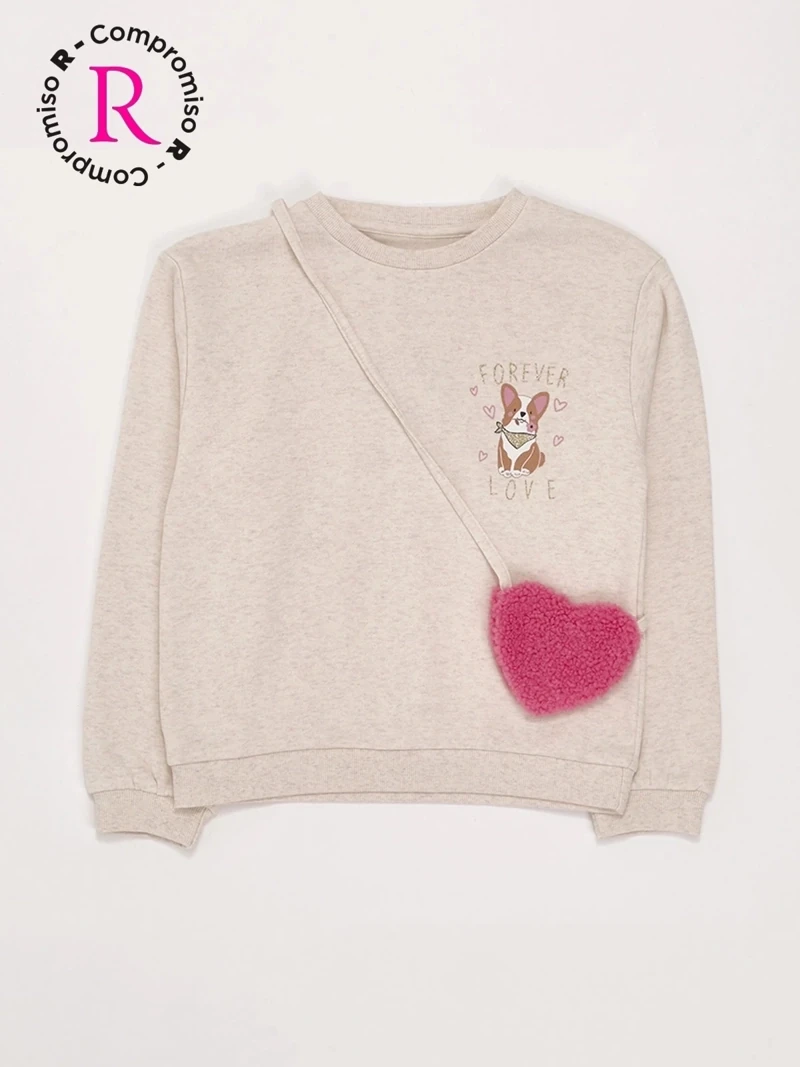 POLERA NIÑA HARVEST FRANELA CARTERA - 3