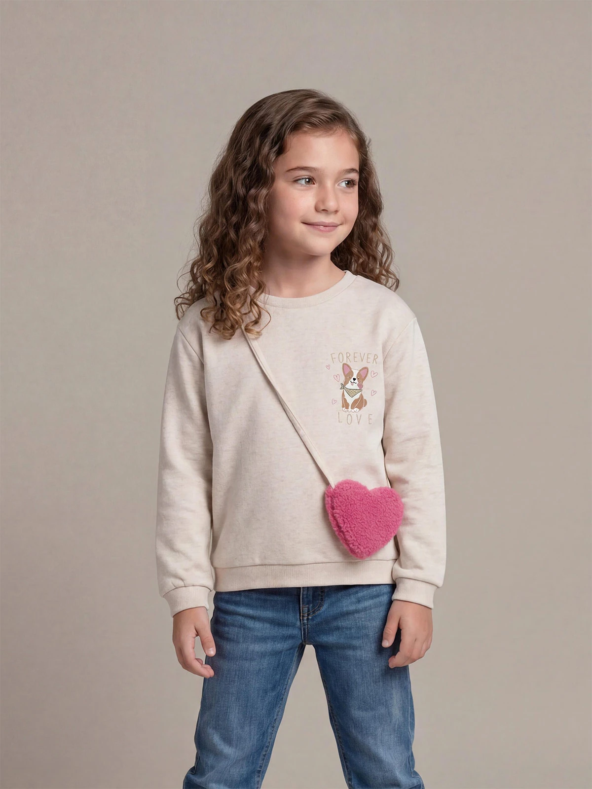 POLERA NIÑA HARVEST FRANELA CARTERA - 1
