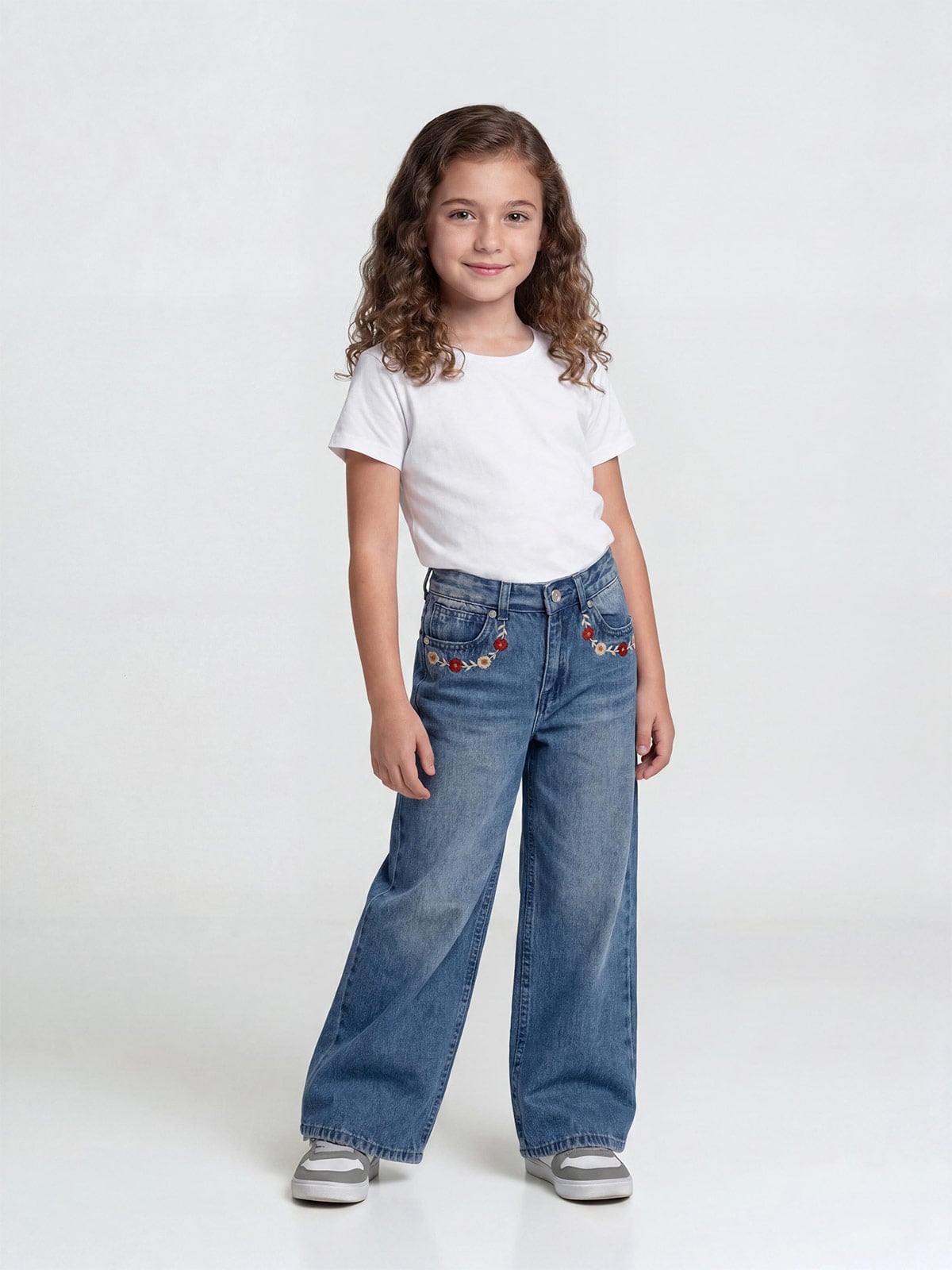 JEANS ALGODÓN NIÑA HARVEST PRADERA - 1