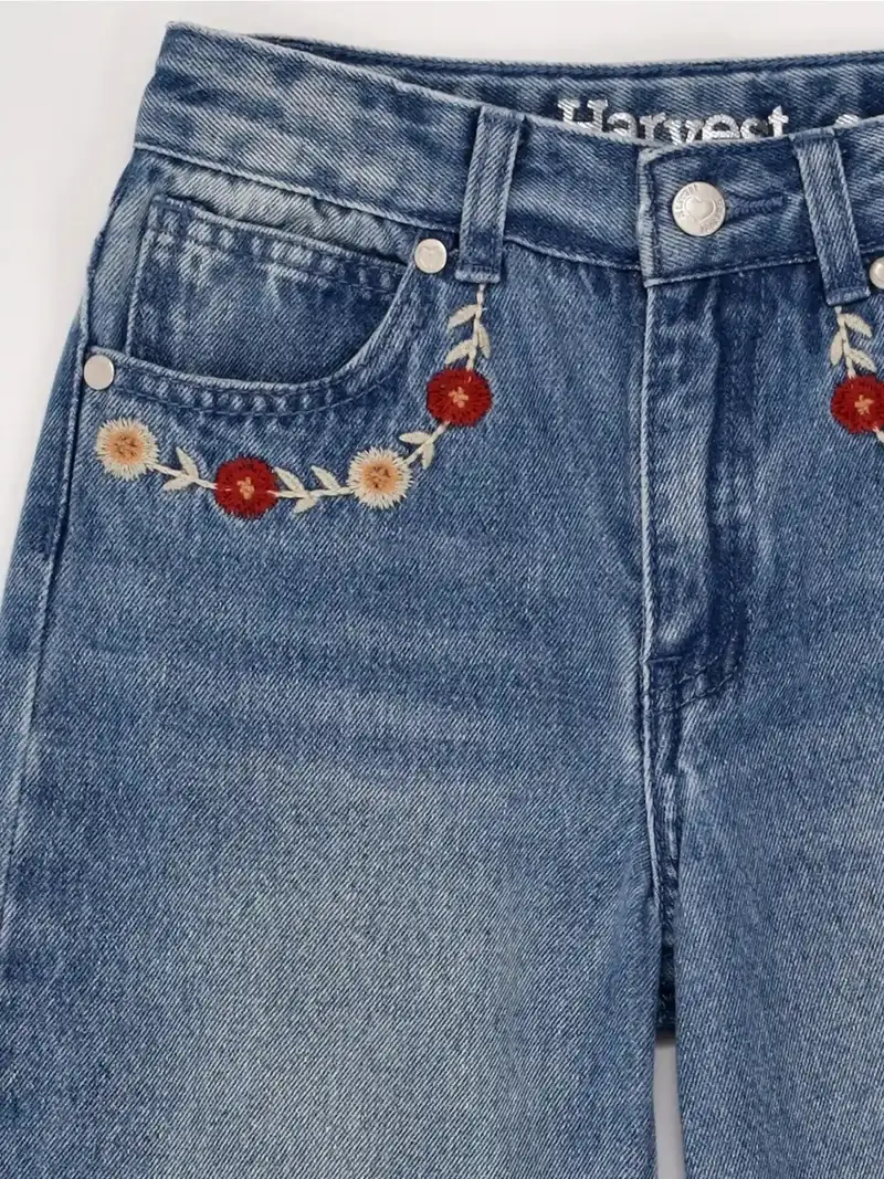JEANS ALGODÓN NIÑA HARVEST PRADERA - 5