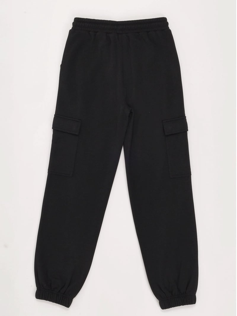 PANTALÓN BUZO NIÑA INDEX CARGO FRANELA - 4