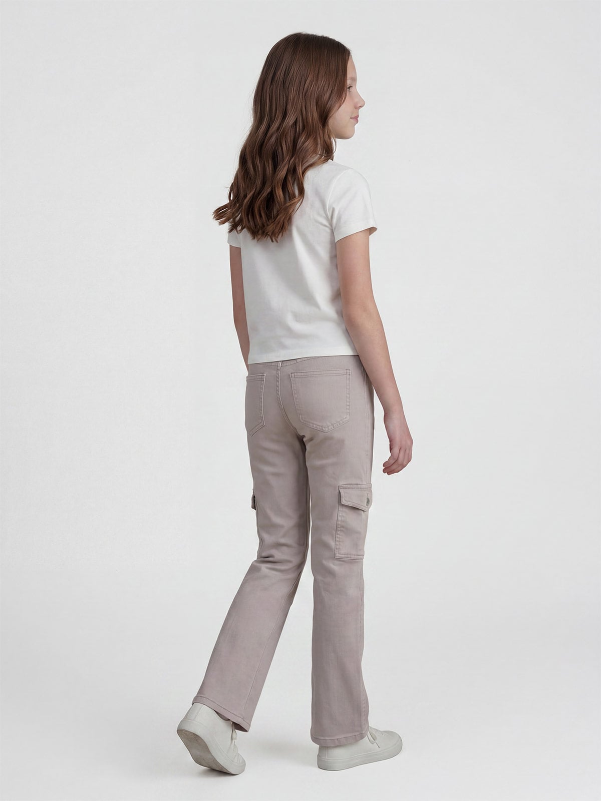 PANTALON CARGO FLARE NIÑA INDEX - 2