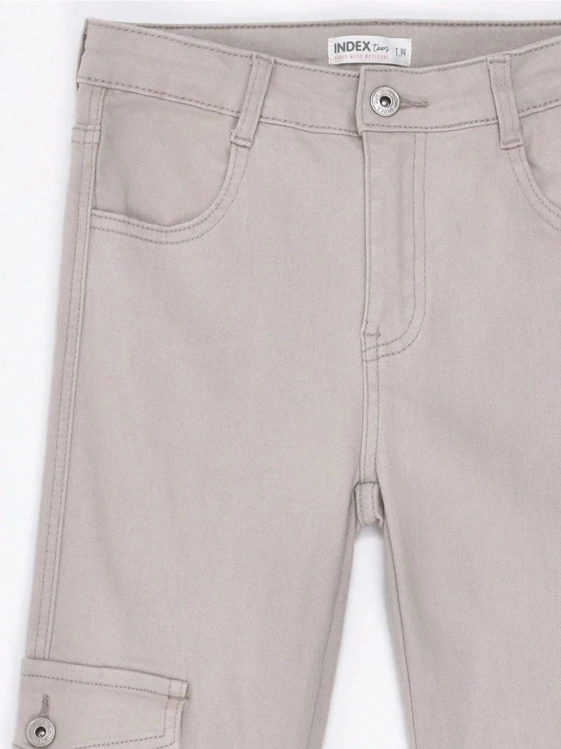 PANTALON CARGO FLARE NIÑA INDEX - 5