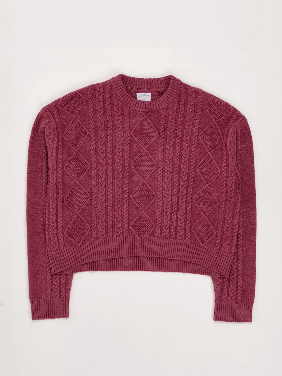 SWEATER NIÑA INDEX TRENZAS - 1