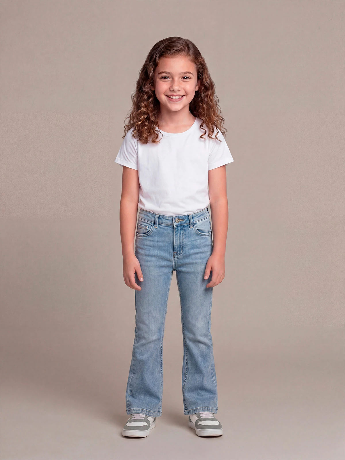 JEAN FLARE FIT NIÑA HARVEST  - 1