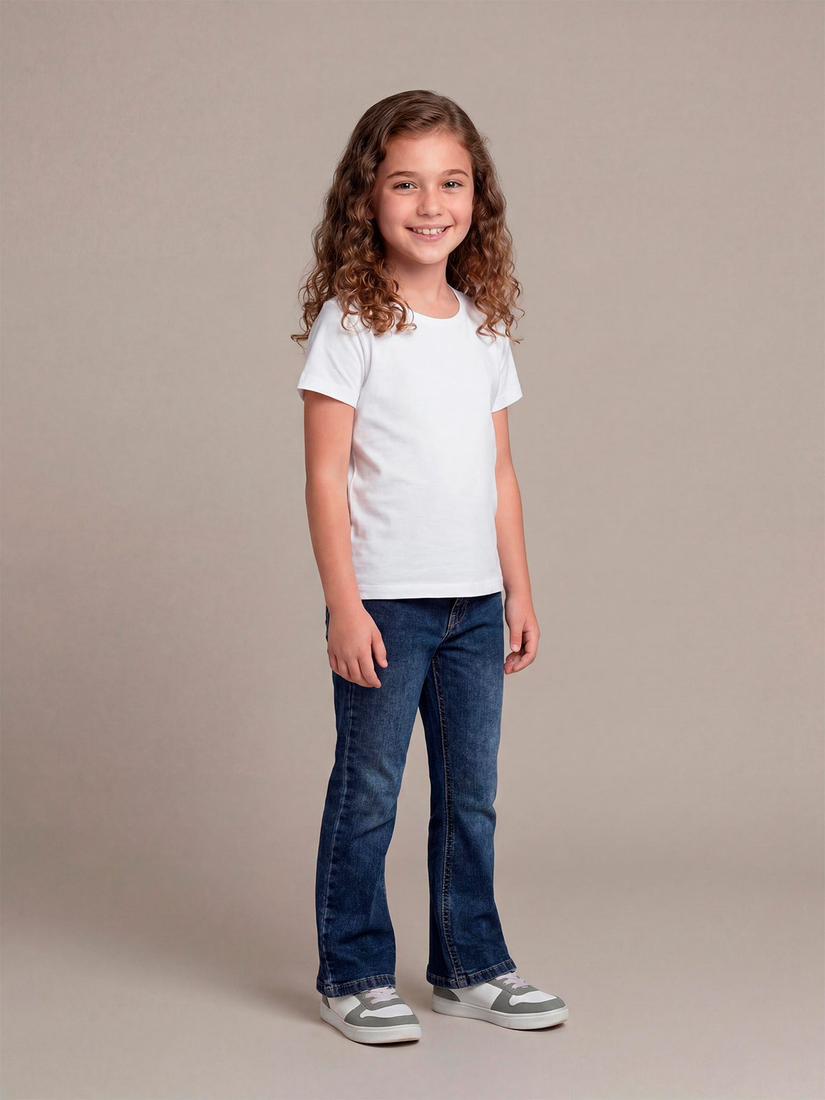 JEAN FLARE FIT NIÑA HARVEST - 1
