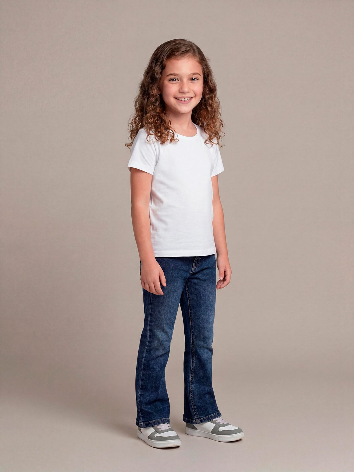 JEAN FLARE FIT NIÑA HARVEST  - 1
