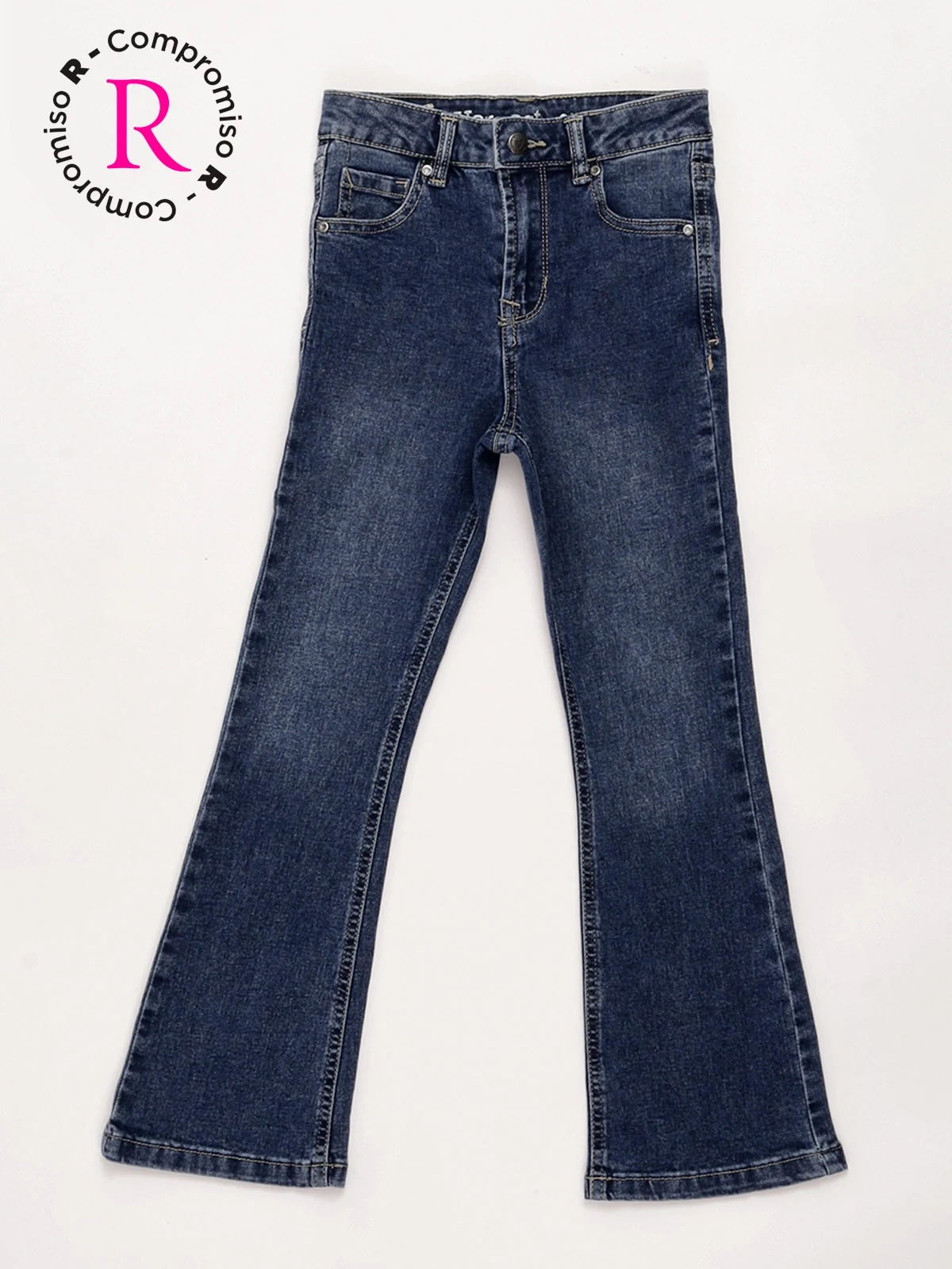 JEAN FLARE FIT NIÑA HARVEST  - 3