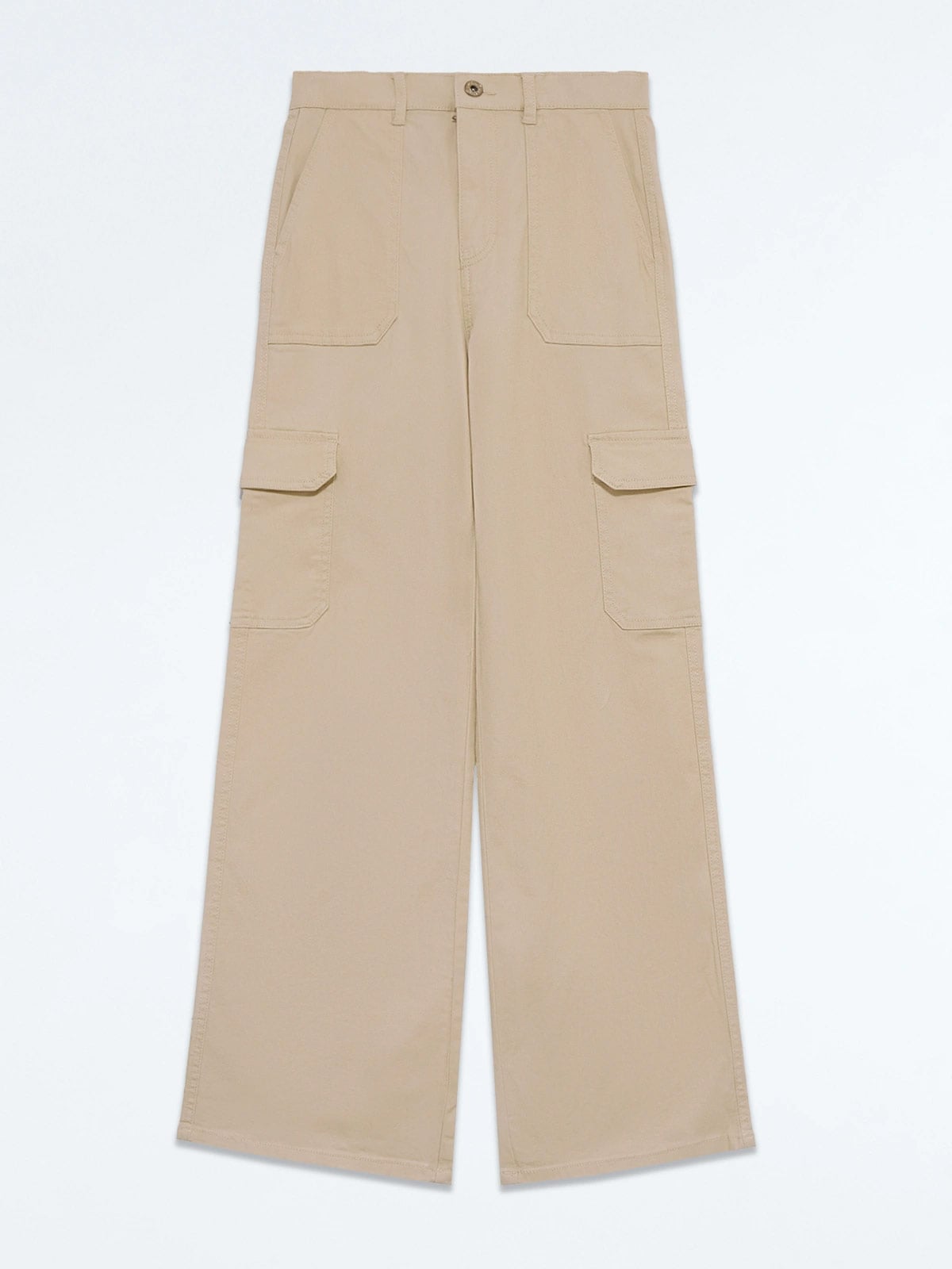 PANTALÓN ALGODÓN CARGO NIÑA INDEX - 3