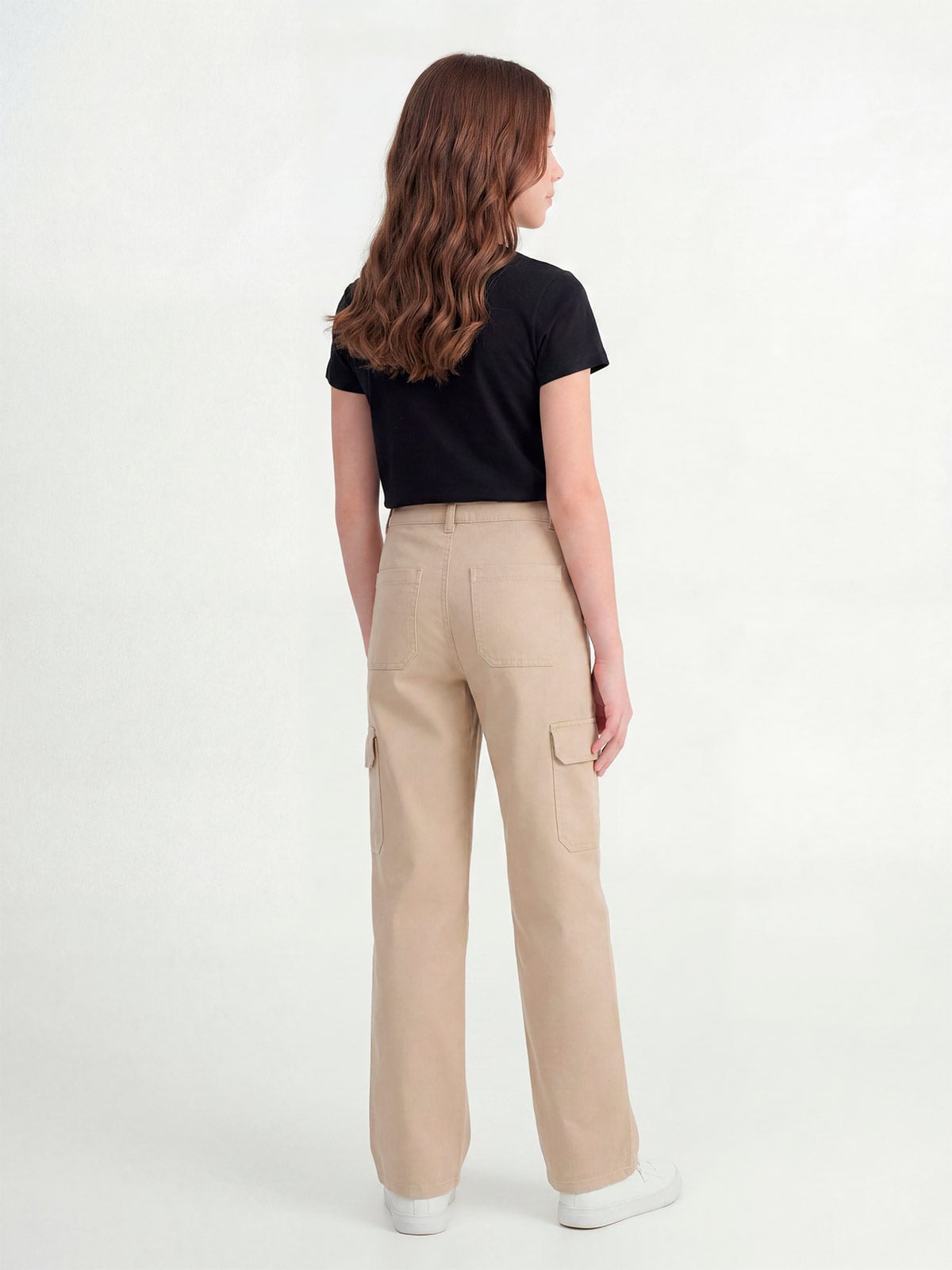 PANTALÓN ALGODÓN CARGO NIÑA INDEX - 2
