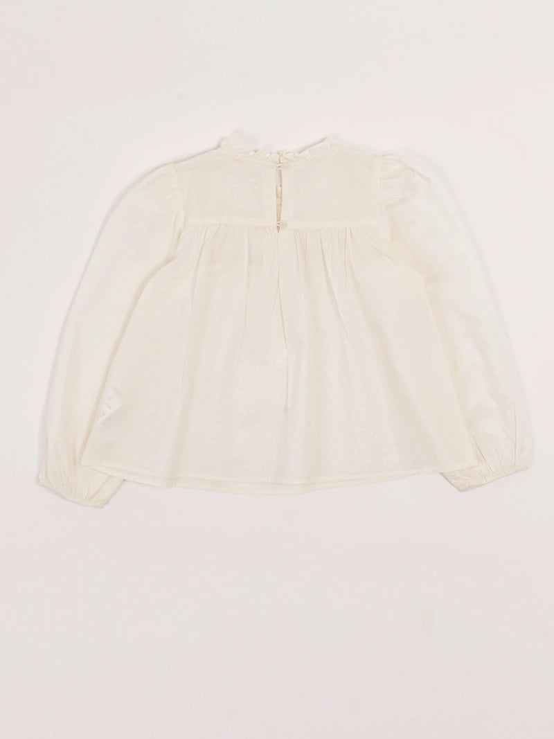 BLUSA PRADERA MANGA LARGA ALGODÓN NIÑA HARVEST - 4
