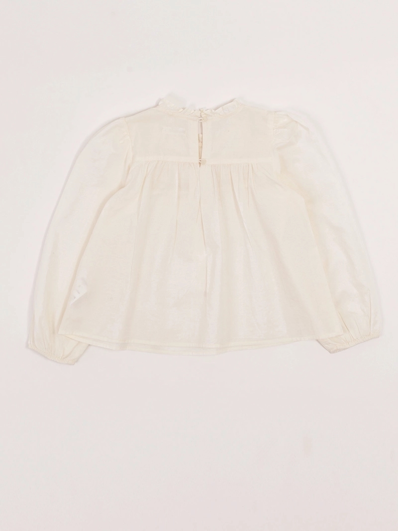 BLUSA PRADERA MANGA LARGA ALGODÓN NIÑA HARVEST - 4