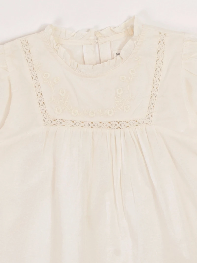 BLUSA PRADERA MANGA LARGA ALGODÓN NIÑA HARVEST - 5