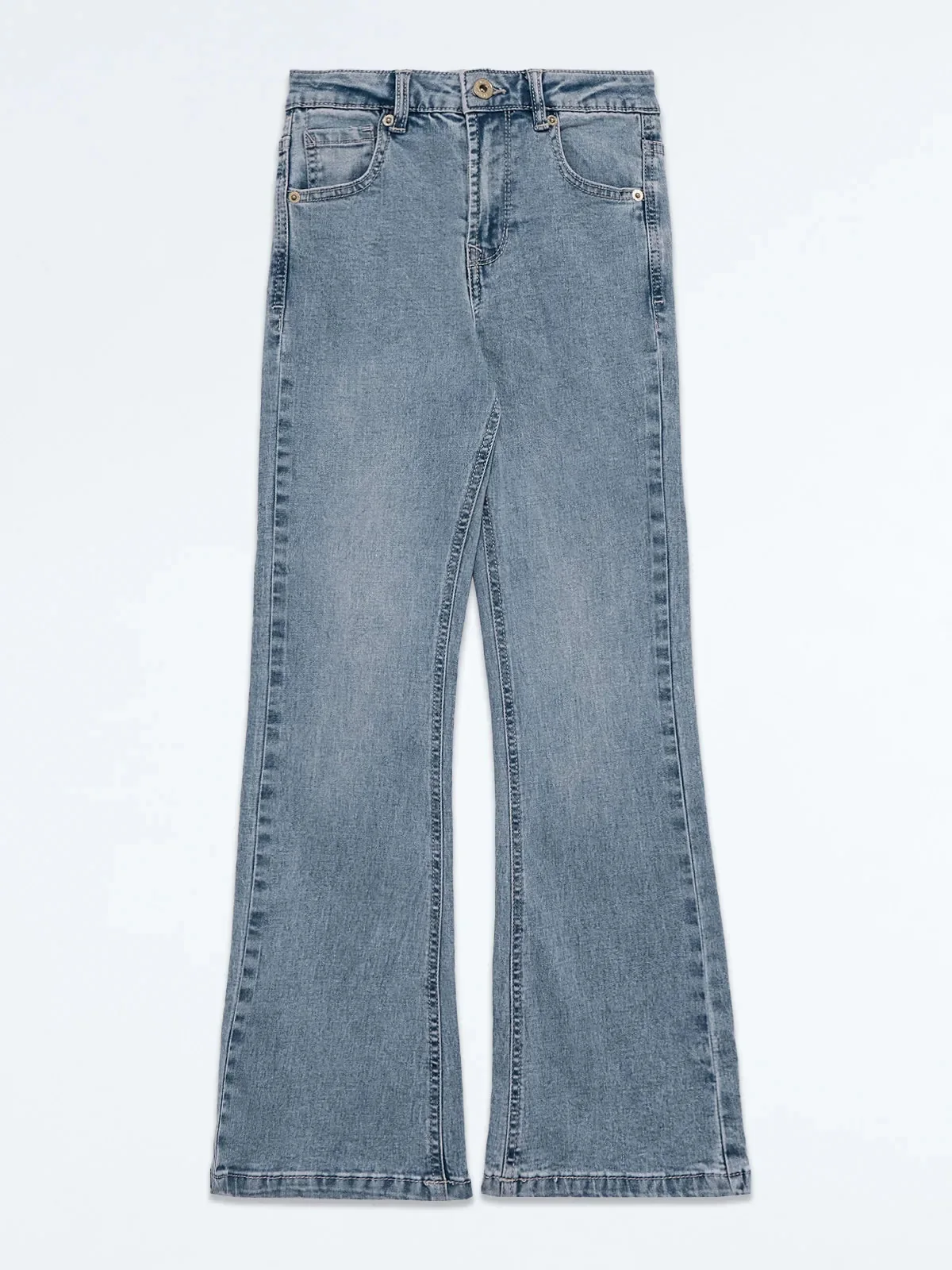 JEANS ALGODÓN FLARE NIÑA INDEX - 3