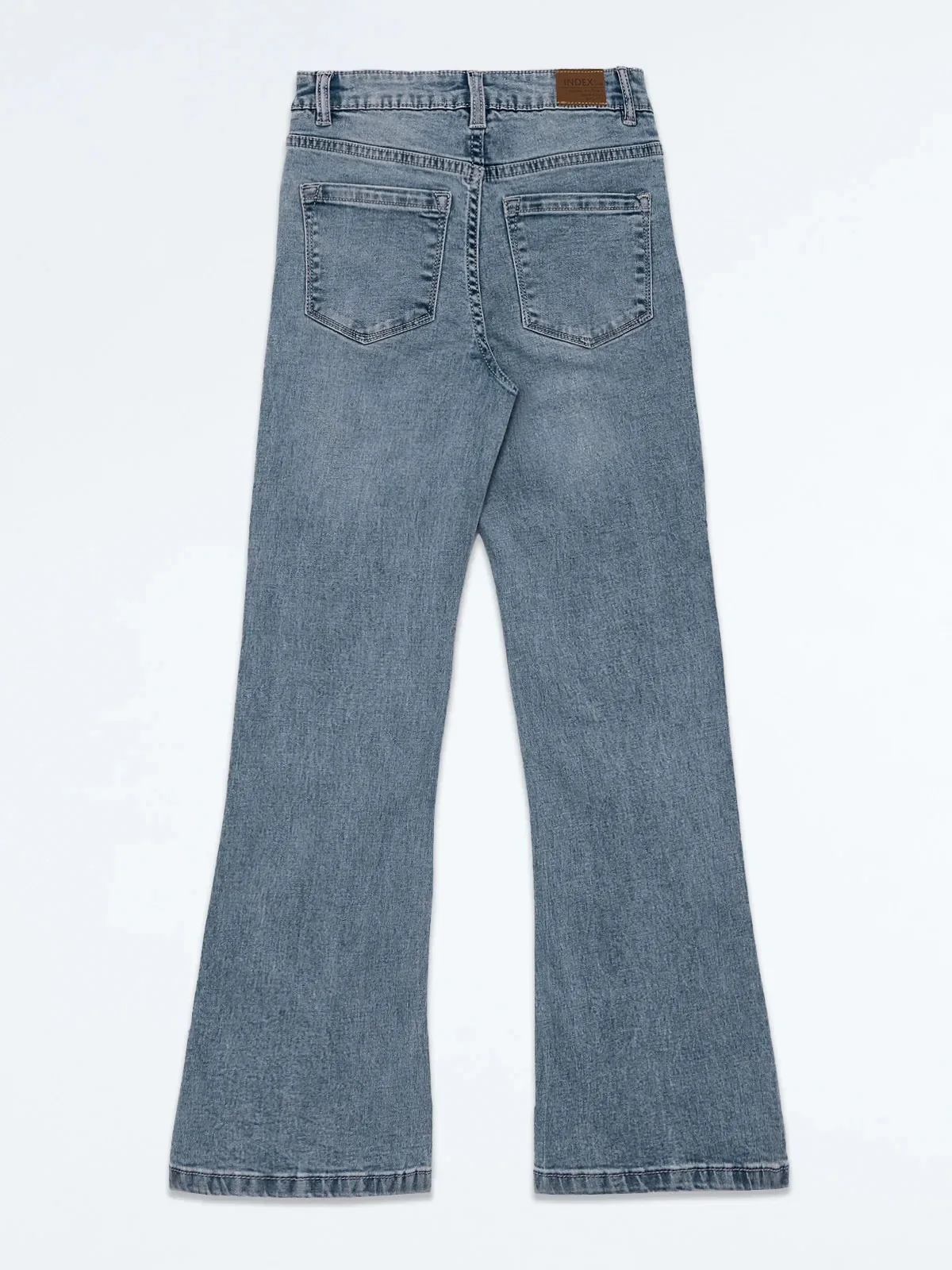 JEANS ALGODÓN FLARE NIÑA INDEX - 4