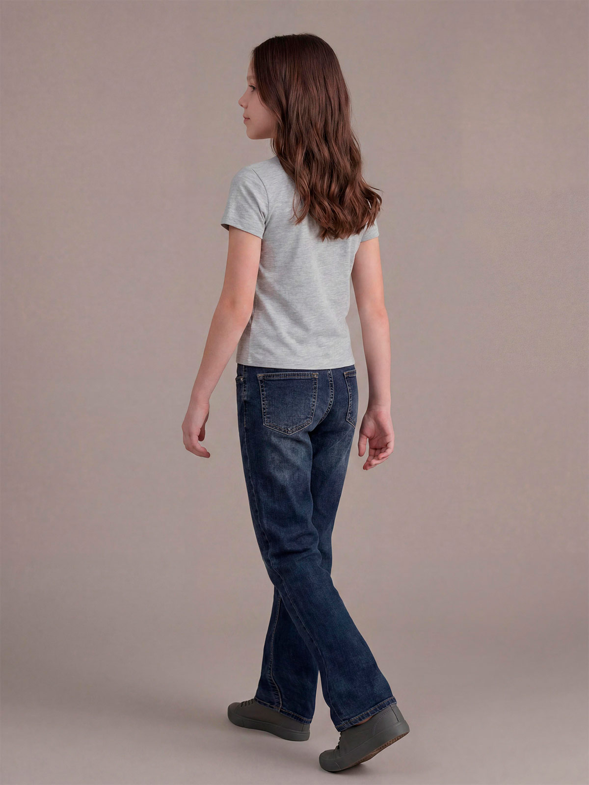 JEANS ALGODÓN FLARE NIÑA INDEX - 2
