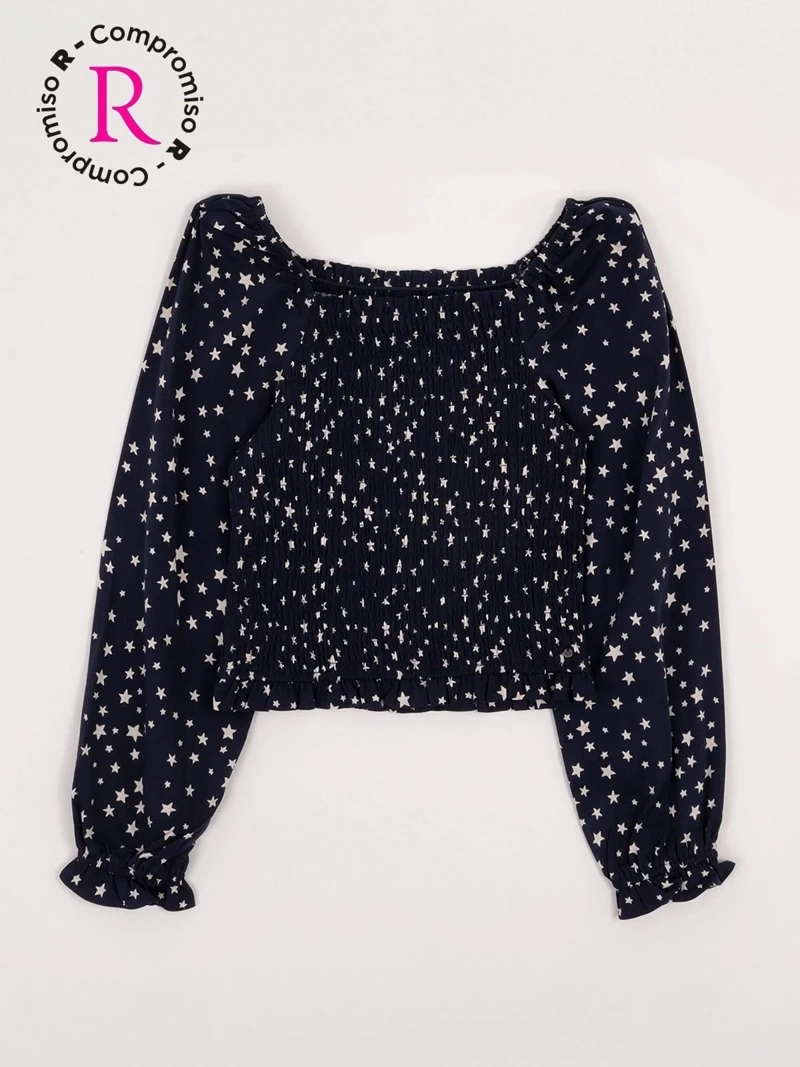BLUSA BRILLO MANGA LARGA NIÑA INDEX - 3