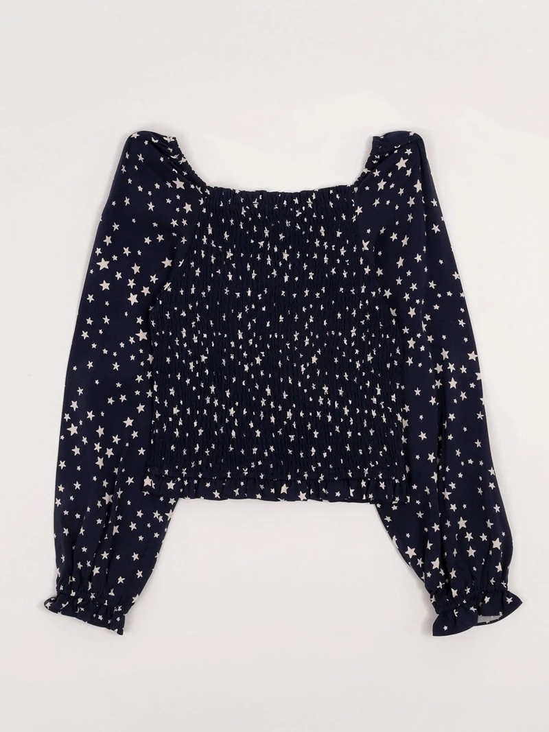 BLUSA BRILLO MANGA LARGA NIÑA INDEX - 4