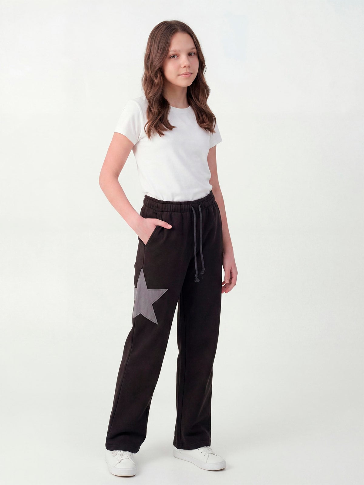 PANTALÓN BUZO ALGODÓN NIÑA INDEX - 1