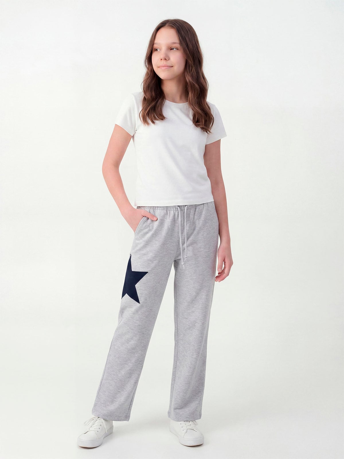 PANTALÓN BUZO ALGODÓN NIÑA INDEX - 1