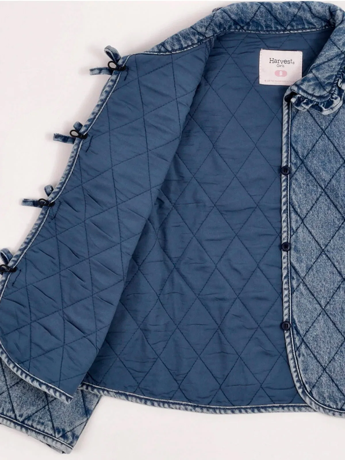 CASACA ALGODÓN NIÑA HARVEST LAZOS QUILTED - 5