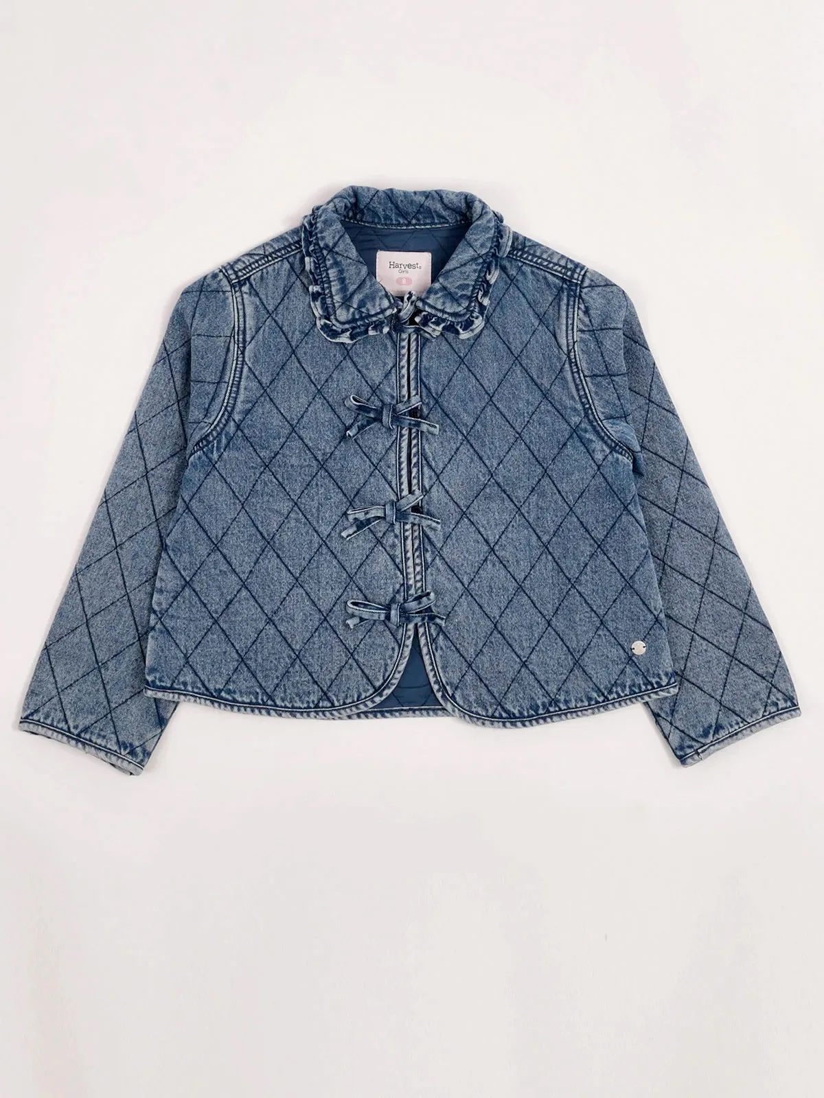 CASACA ALGODÓN NIÑA HARVEST LAZOS QUILTED - 3