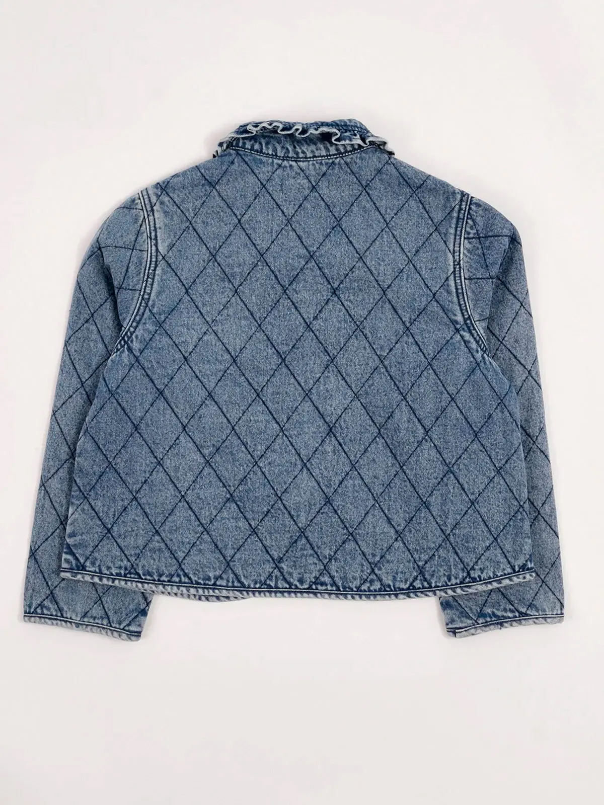 CASACA ALGODÓN NIÑA HARVEST LAZOS QUILTED - 4