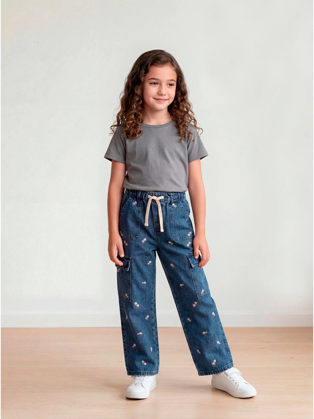 JEANS ALGODÓN NIÑA HARVEST - 1