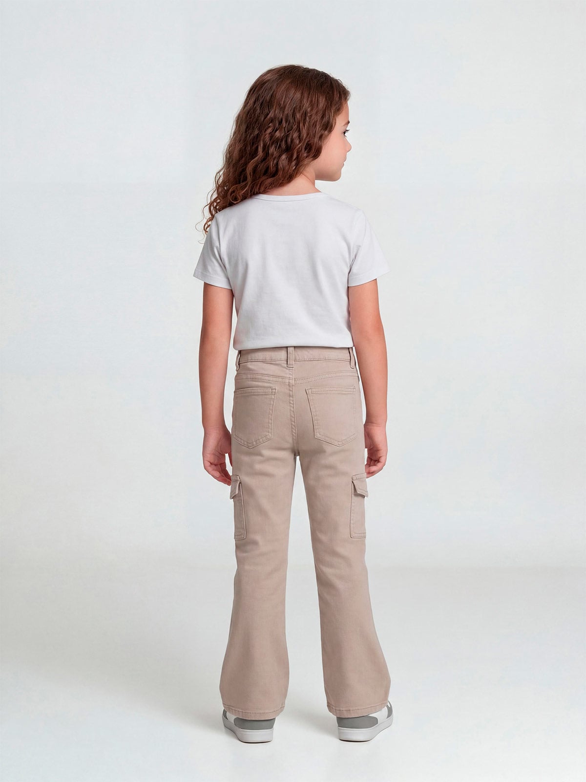 PANTALÓN ALGODÓN NIÑA HARVEST CARGO FLARE - 2