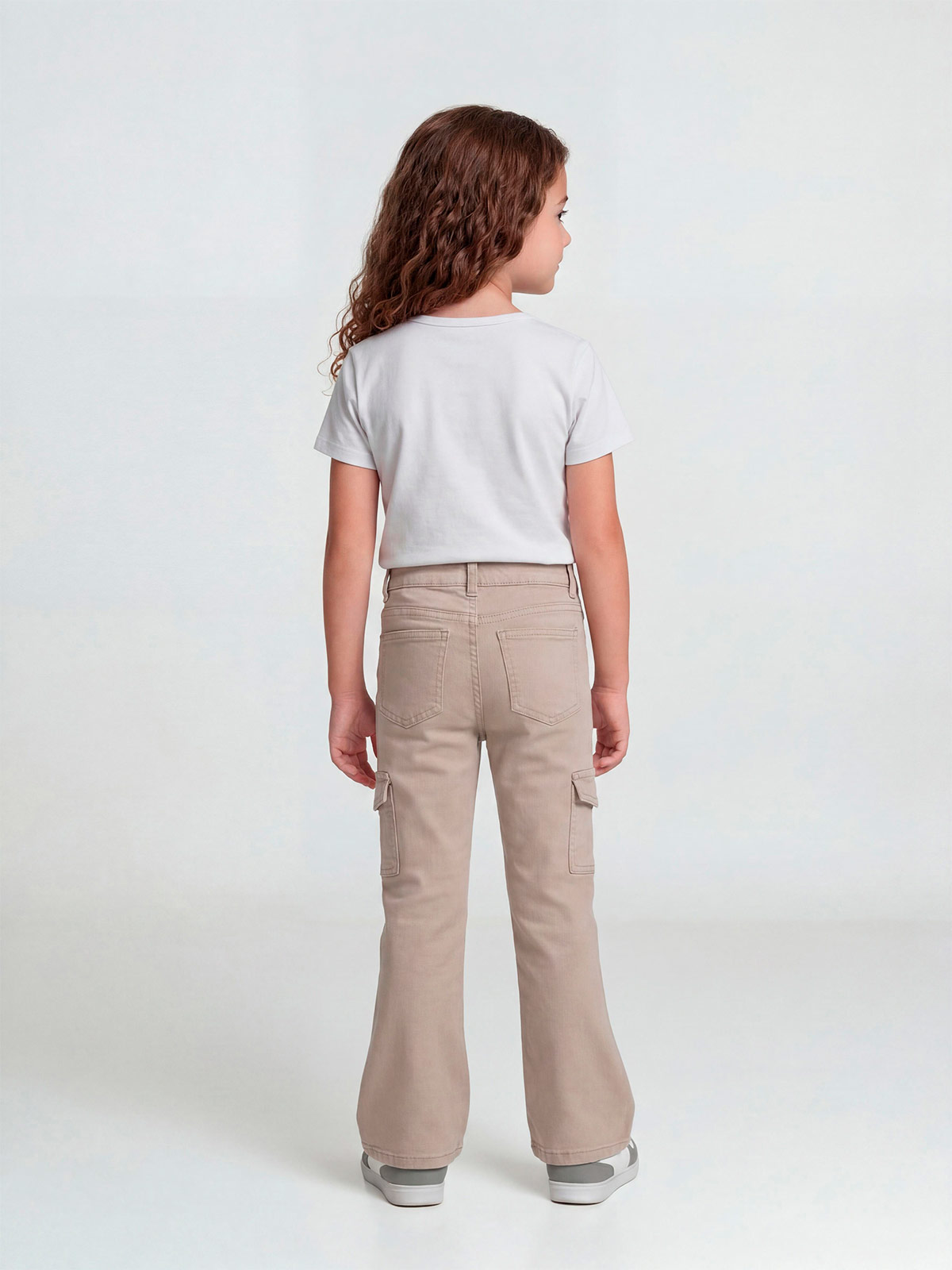PANTALÓN ALGODÓN NIÑA HARVEST CARGO FLARE - 2
