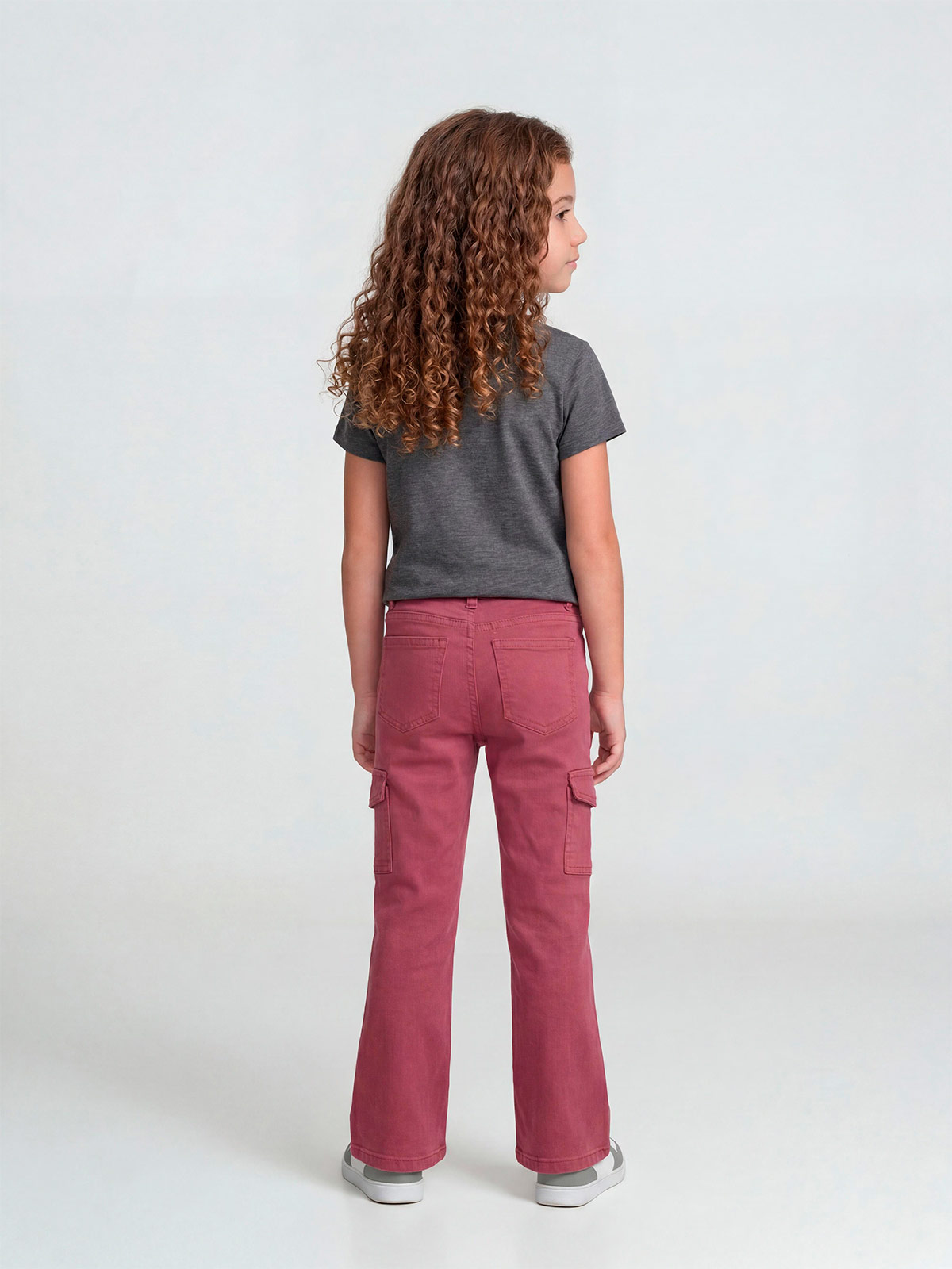 PANTALÓN ALGODÓN NIÑA HARVEST CARGO FLARE - 2