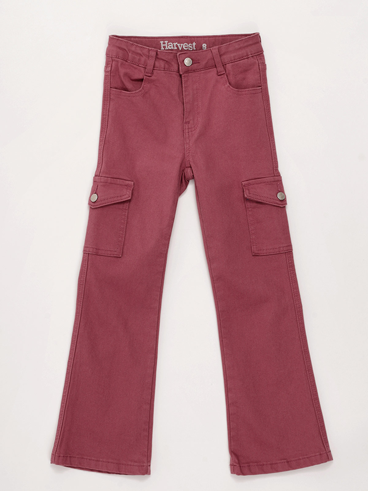 PANTALÓN ALGODÓN NIÑA HARVEST CARGO FLARE - 3