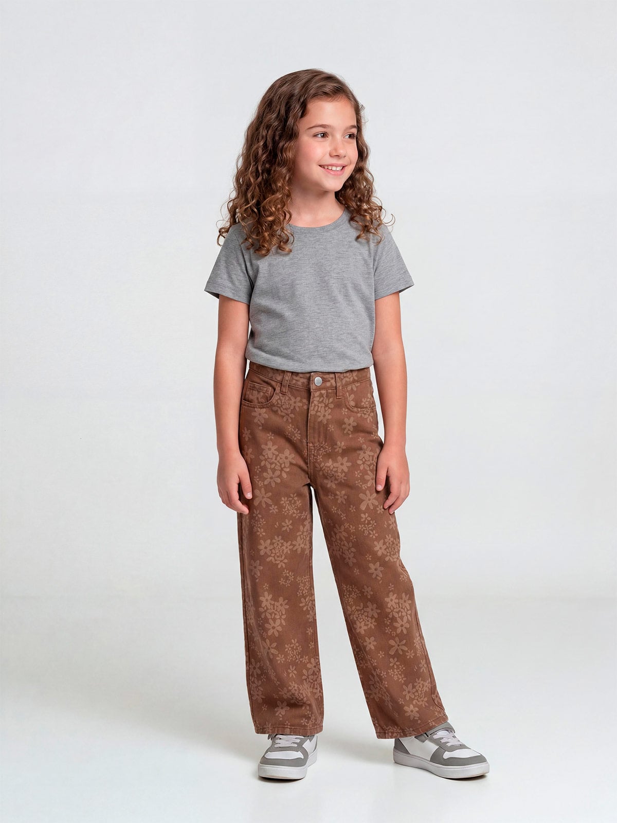 PANTALÓN ALGODÓN NIÑA HARVEST - 1