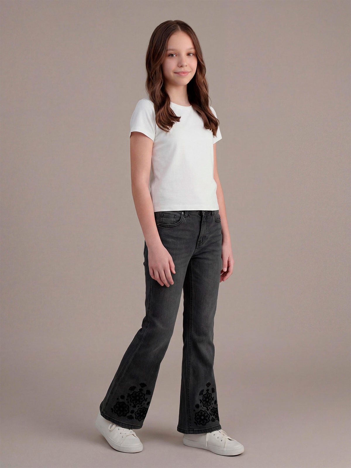 JEANS ALGODÓN NIÑA INDEX - 1