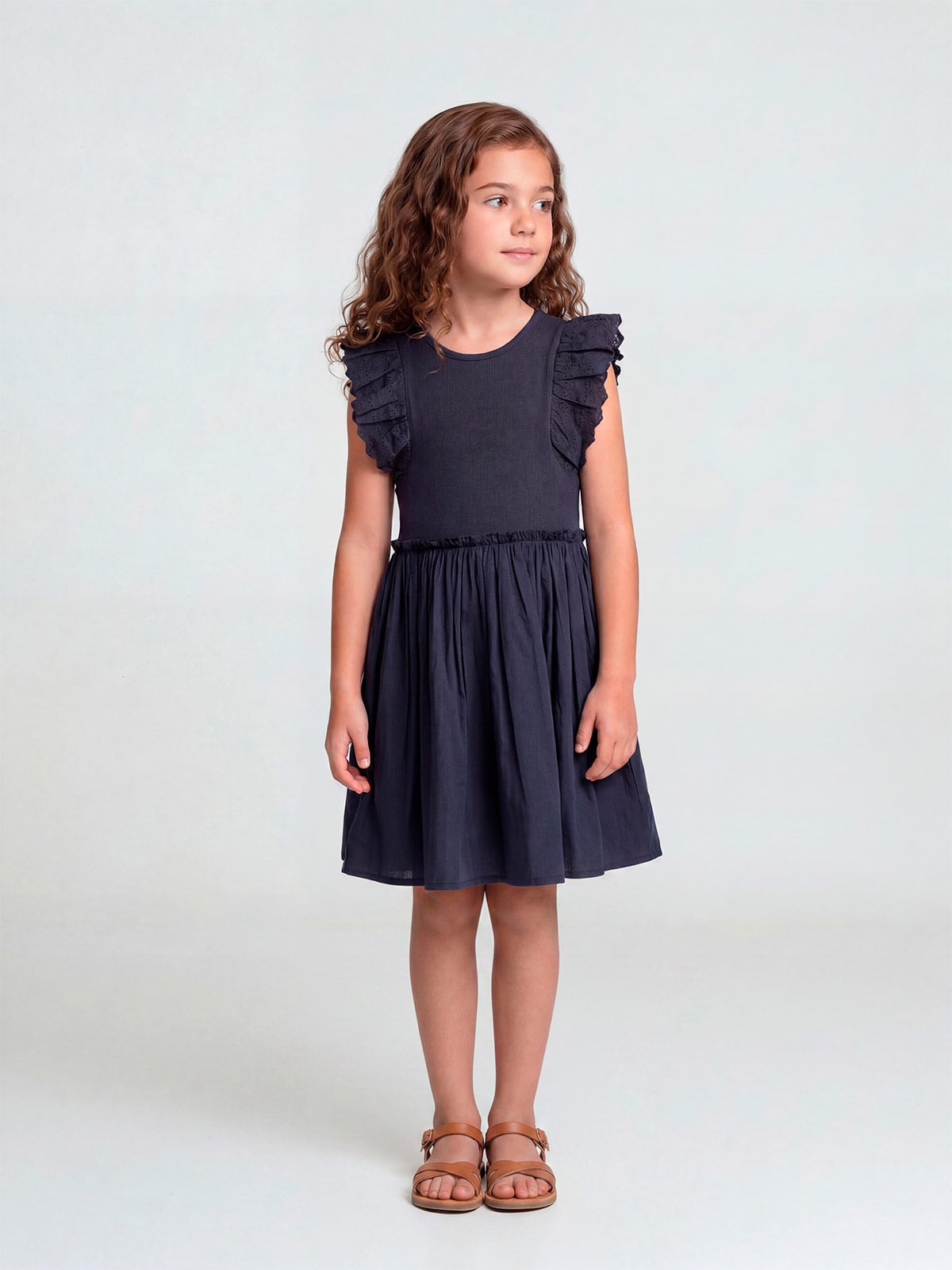 VESTIDO ALGODÓN NIÑA HARVEST - 1