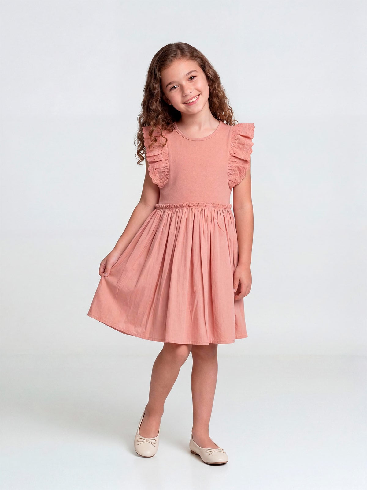 VESTIDO ALGODÓN NIÑA HARVEST - 1
