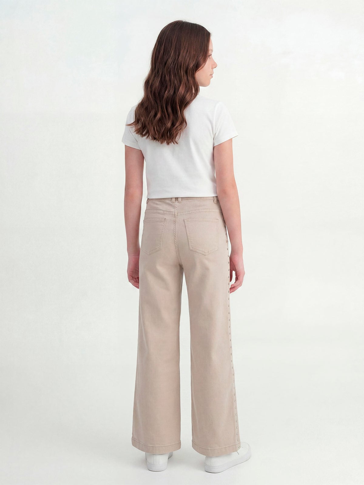 PANTALÓN ALGODÓN WIDE NIÑA INDEX - 2